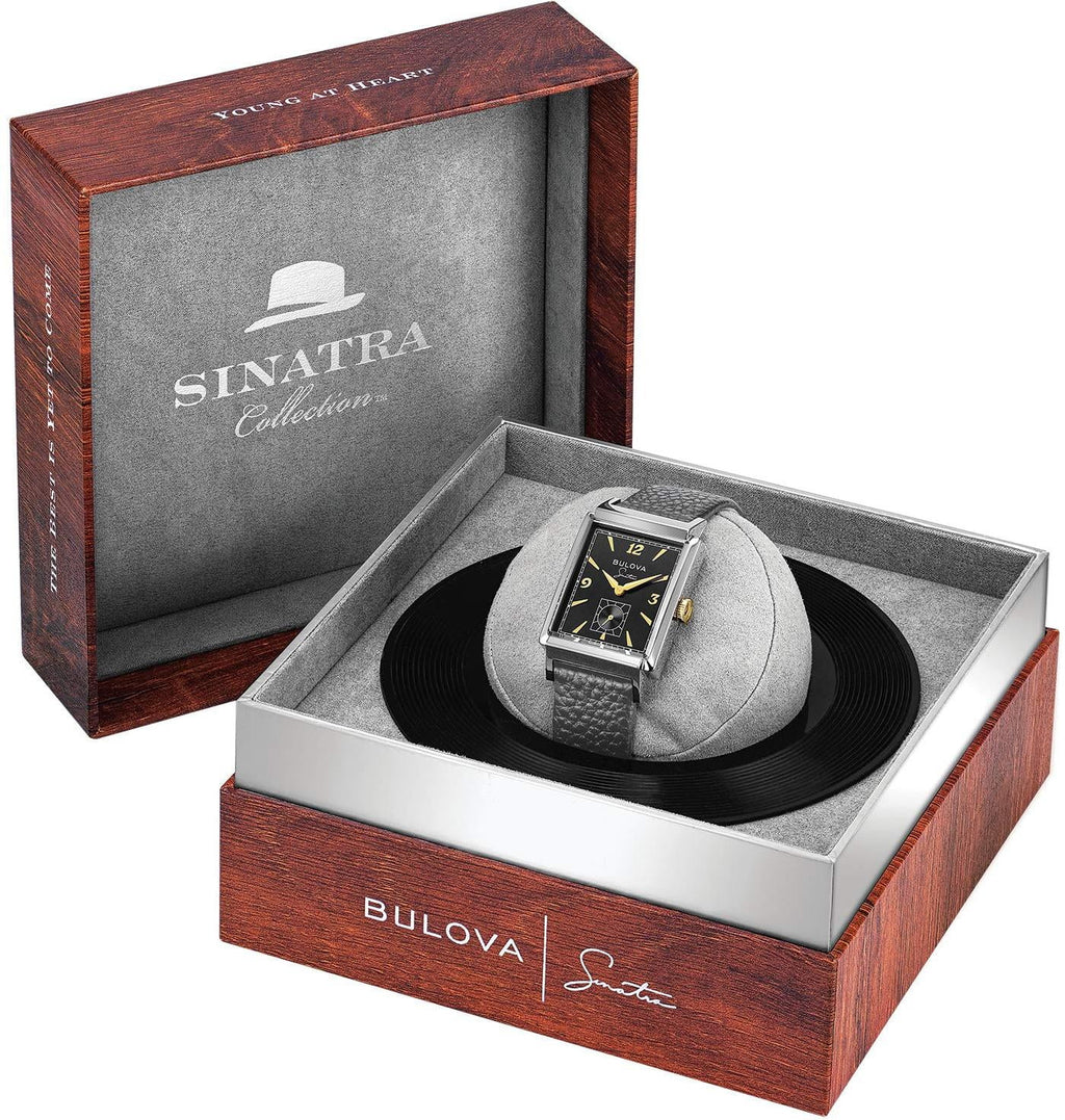Frank Sinatra My Way Leather Mens Watch