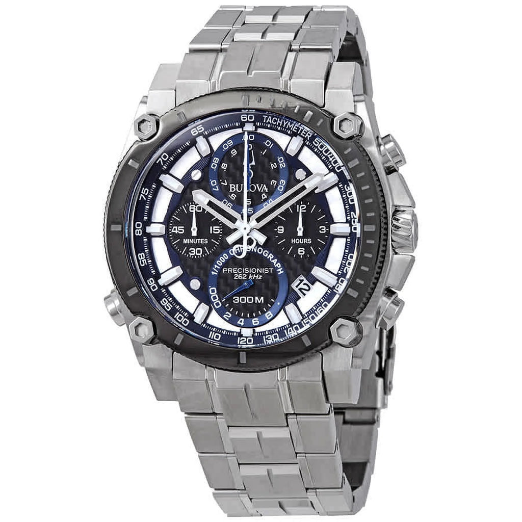 Precisionist Men'S Chronograph Stainless Steel Watch 98B316