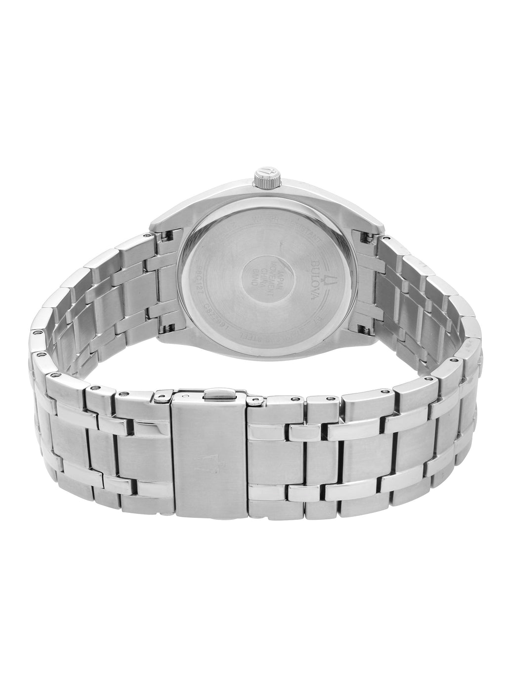 Men'S Stainless Steel Silver Dial Quartz Classic Watch